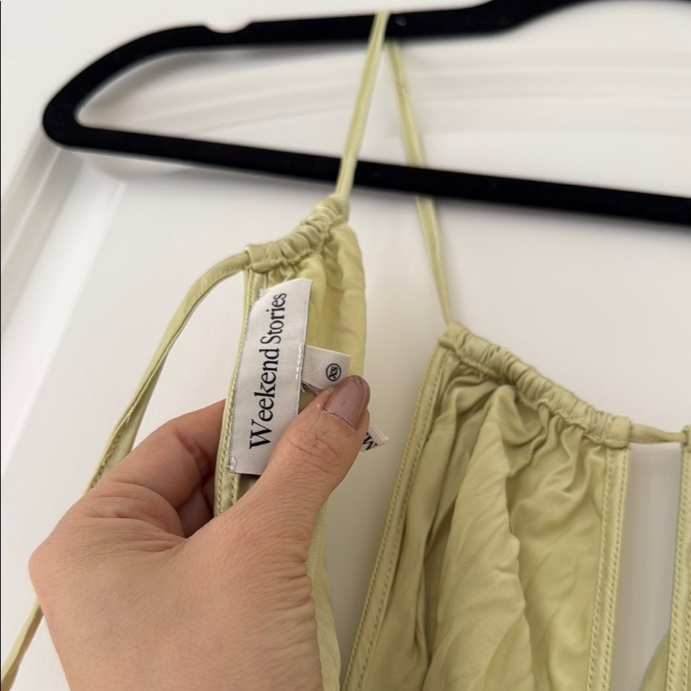 Weekend Stories Ulyana Midi Dress In Citrus - image 7